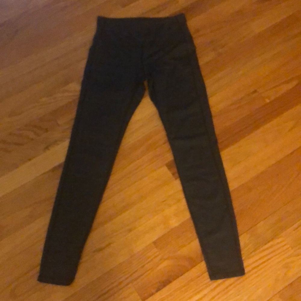 Athleta Blue/black legging